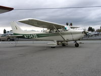 N73435 @ RHV - 1976 Cessna 172M between rainstorms at Reid-Hillview Airport, San Jose, CA - by Steve Nation