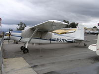 N31YH @ RHV - 1981 Cessna A185F between rainstorms at Reid-Hillview Airport, San Jose, CA - by Steve Nation