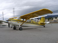 N1701H @ RHV - California In Nice Inc. 1974 Bellanca 7KCAB between rainstorms at Reid-Hillview Airport, San Jose, CA
