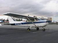 N737TX @ RHV - Air Nice 1977 Cessna 172N between rainstorms at Reid-Hillview, San Jose, CA - by Steve Nation
