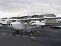N73454 @ RHV - Nice Air 1976 Cessna 172M (san prop) between rainstorms at Reid-Hillview Airport, San Jose, CA - by Steve Nation