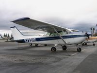N739HE @ RHV - Nice Air 1978 Cessna 172N between rainstorms at Reid-Hillview Airport, San Jose, CA - by Steve Nation