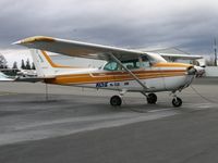 N9568G @ RHV - Nice Air 1979 Cessna 172N (ALPS NIce Air titles #5) between rainstorms at Reid-Hillview Airport, San Jose, CA - by Steve Nation