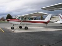 N67596 @ RHV - Nice Air 1978 Cessna 152 between rainstorms at Reid-Hillview Airport, San Jose, CA - by Steve Nation