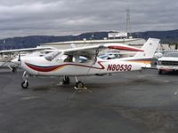 N8053G @ RHV - 1971 Cessna 172RG between rainstorms at Reid-Hillview Airport, San Jose, CA - by Steve Nation