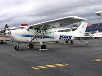 N5093K @ RHV - MasAvion Ltd. 1980 Cessna 172N between rainstorms at Reid-Hillview Airport, San Jose, CA - by Steve Nation