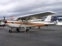 N5488D @ RHV - MasAvion Ltd. Cessna 172N between rainstorms at Reid-Hillview Airport, San Jose, CA - by Steve Nation