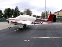 N950CA @ RHV - 1974 Beech V35B Bonanza between rainstorms at Reid-Hillview Airport, San Jose, CA - by Steve Nation