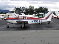 N7526J @ RHV - MasAvion 1968 Piper PA-28R-180 between rainstorms at Reid-Hillview Airport, San Jose, CA - by Steve Nation