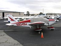 N9049W @ RHV - 1975 Piper PA-28 Cherokee 235 between rainstorms at Reid-Hillview Airport, San Jose, CA - by Steve Nation