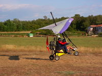 D-MHRT @ POREč - The D-MHRT in take-off from a former ultralight landing field at Poreč in Croatia. - by G van Gils