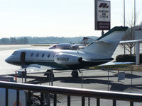 N410SB @ PDK - Tied down @ Mercury Air Center - by Michael Martin