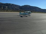 N57BC @ SZP - 2001 Aviat Aircraft S-2C PITTS Special, Full Aerobatic, S-turn taxi to Runway 04 - by Doug Robertson