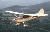 N9277 @ VCB - Debbie and her instructor Richard over the Napa Valley - by Jim Richardson