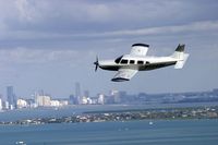 N5548V - Over Miami - by Ed Swakon