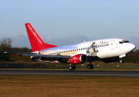 G-BVKD @ EGCC - Touching down on 06R. - by Kevin Murphy