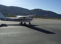 N2684F @ SZP - 1965 Cessna 182J SKYLANE, Continental O-470 230 Hp, Taxi for takeoff on runway 04 - by Doug Robertson