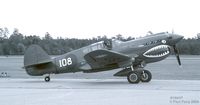 N1941P @ SFQ - Shot in B&W for the nostalgic effect.  Brings out the contrast in the markings as well. - by Paul Perry