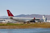 N855NW @ KSFO - Taxi for takeoff at SFO - by Scott Gist