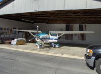 N1402S @ SZP - 1976 Cessna 182P SKYLANE, Continental O-470 230 Hp. Tri-blade prop - by Doug Robertson