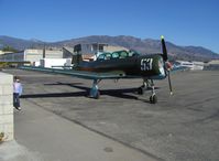 N75481 @ SZP - 1972 Nanchang China CJ-6A, Huosai 6A 9 cylinder radial 285 Hp, refueling - by Doug Robertson