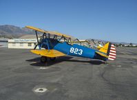 N67823 @ SZP - 1943 Boeing Stearman A75N1 as PT-17, Lycoming R680 225 Hp - by Doug Robertson