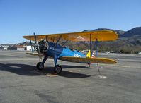 N67823 @ SZP - 1943 Boeing Stearman A75N1 as PT-17, Lycoming R680 225 Hp - by Doug Robertson