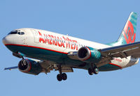 N315AW @ LAS - Good looking bird into Vegas. - by Kevin Murphy