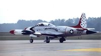 N556RH @ GSB - T-Bird dressed as a T-Bird - by Paul Perry