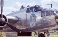 N6578D @ FKN - Close-up of the noseart of this Ramp Queen.  Hope to see her airworthy again.