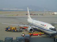 B-2657 @ HKG - Refuelling for the trip back to mainland China - by Micha Lueck