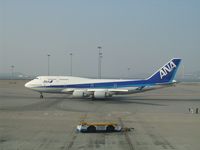 JA405A @ HKG - Ready for taxi to the runway - by Micha Lueck