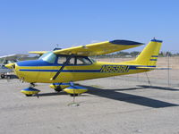 N8598U @ O37 - 1965 Cessna 172F at Haigh Field, Orland, CA - by Steve Nation