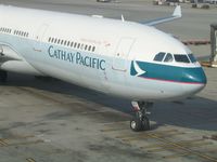 B-HXF @ HKG - A340 of Cathay arriving at home base Chep Lap Kok - by Micha Lueck