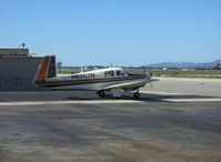 N6707N @ CMA - 1968 Mooney M20C RANGER, Lycoming O&VO-360 180 Hp, engine warmup - by Doug Robertson