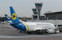 UR-GAQ @ HEL - Over to Helsinki:  Ukraine International is one of several airlines from the former Soviet Union that operate to the Finnish capital. - by Andreas Mowinckel