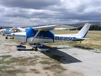 N6185K @ E16 - 1975 Cessna 150M at San Martin, CA - by Steve Nation