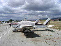 N8353W @ E16 - 1975 Piper PA-28-180 at San Martin, CA - by Steve Nation