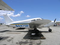 N4470F @ E16 - 1976 Piper PA-28-140 at San Martin, CA - by Steve Nation