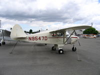 N9547D @ RHV - 1958 Piper A-22-160 at Reid-Hillview Airport, San Jose, CA - by Steve Nation