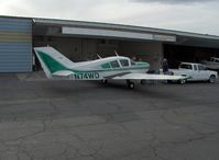 N74WD @ SZP - 1973 Bellanca 17-31ATC TURBO VIKING, Lyc. TIO-540-K1E5 285/300 Hp, RAJAY turbocharger, paint shop - by Doug Robertson