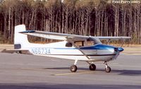 N6673A @ FFA - Basking in the morning sun at Kill Devil Hills - by Paul Perry