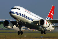 9H-AEL @ EGCC - Lift off 24L - by Kevin Murphy