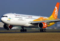 A7-AED @ EGCC - Special liveried Qatar Airbus. - by Kevin Murphy