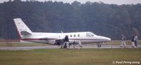 N5VP @ ASJ - Taking on fuel at her base.