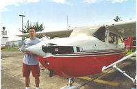 N20270 @ KMMV - Rental Cessna 172 and I.   Preflight check