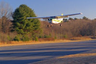 N8980V @ 1B6 - Skyhawk low pass at Hopedale - by Ray Ford