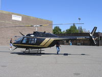 N969W @ E27 - San Joaquin Helicopters 1979 Bell 206B at Ranch Murieta Airport, CA - by Steve Nation