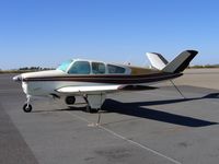 N7245B @ O88 - 1958 J35 Bonanza at Rio Vista Airport, CA - by Steve Nation