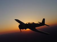 N825PA @ HEG - Nanchang N825PA Racing Sunset, Overhead Herlong Field, JAX, FL - by Ian MacKinnon